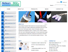 Tablet Screenshot of nelson-medical.com